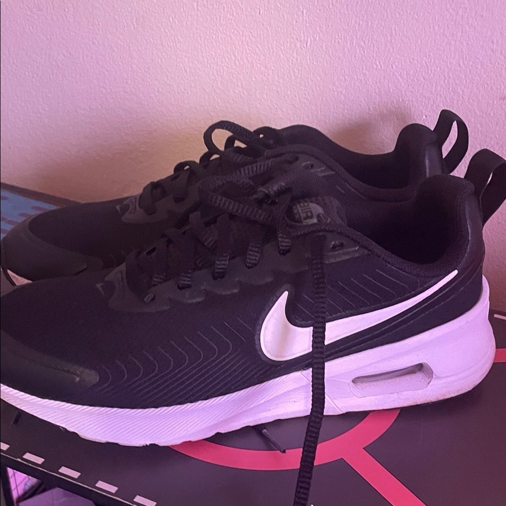 Nike Black and White Athletic Sneakers air max